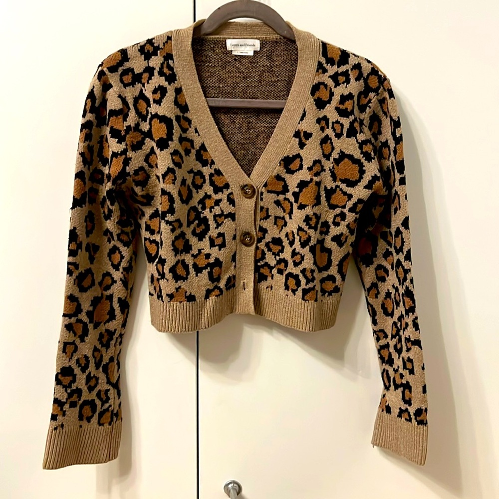 Lovers and Friends Leopard Cardigan